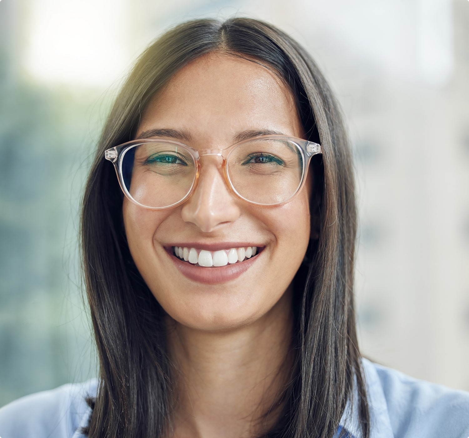 fsc-general-image (14)-min Smiling woman showing healthy teeth, promoting dental care.